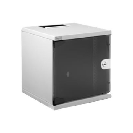 Digitus | 6U Wall Mounting Cabinet | DN-10-05U-1 | Grey | Safety class rating IP20; 200° door opening angle; Lockable safety-gla