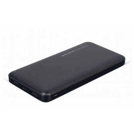 Gembird | Power Bank | PB10-02 | 10000 mAh | 2 x USB-AF | Black