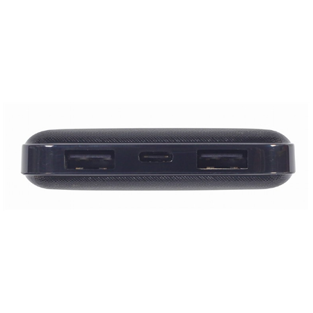 Gembird | Power Bank | PB10-02 | 10000 mAh | 2 x USB-AF | Black