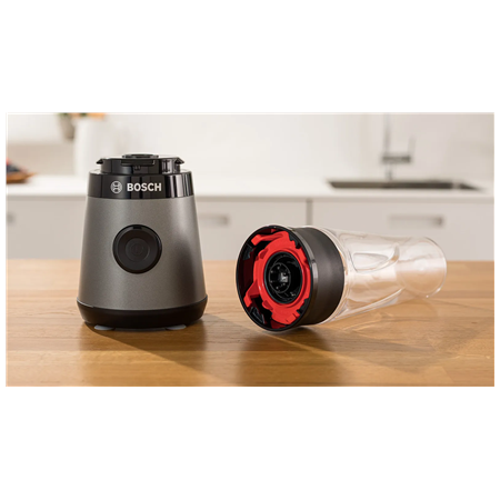 Bosch | VitaPower ToGo Smoothie Maker | MMB2111S | Tabletop | 450 W | Jar material Tritan | Jar capacity 0.6 L | Ice crushing |