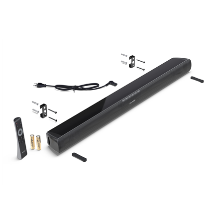 Sharp HT-SB100 2.0 Soundbar for TV above 32", HDMI ARC/CEC, Aux-in, Optical, Bluetooth, USB, 80cm, Gloss Black | Sharp | Yes | S