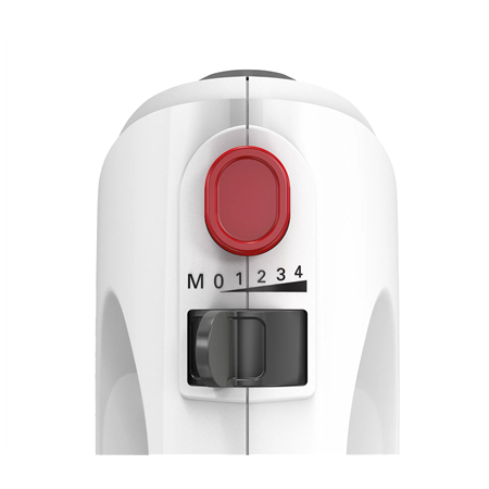Bosch | Hand Mixer | MFQ22100 CleverMixx | Hand Mixer | 375 W | Number of speeds 4 | Turbo mode | White/Dark Grey