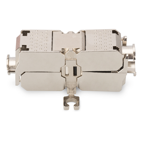 DN-93909 | Field Termination Coupler CAT 6A, 500 MHz for AWG 22-26, fully shielded, keyst. design, 26x35x80