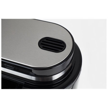 Caso | Design Compact Coffee Maker with Grinder | Pump pressure Not applicable bar | 600 W | Manual | Black/Stainless steel