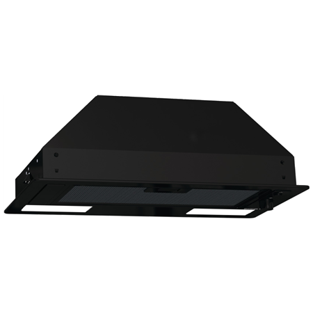 Gorenje | Hood | BHI681EB | Canopy | Energy efficiency class D | Width 58 cm | 370 m³/h | Mechanical control | LED | Black