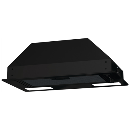 Gorenje | Hood | BHI681EB | Canopy | Energy efficiency class D | Width 58 cm | 370 m³/h | Mechanical control | LED | Black