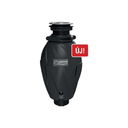 Elleci | Kitchen Waste Grinder | TDH01000BK Green Power 1 HP DeLuxe | 750 W | 1070 ml | 2800 RPM | Black