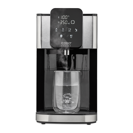 Caso | Turbo Hot Water Dispenser | HW 1660 | Water Dispenser | 2600 W | 4 L | Plastic/Stainless Steel | Black/Stainless Steel