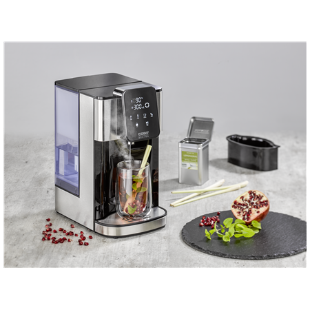 Caso | Turbo Hot Water Dispenser | HW 1660 | Water Dispenser | 2600 W | 4 L | Plastic/Stainless Steel | Black/Stainless Steel