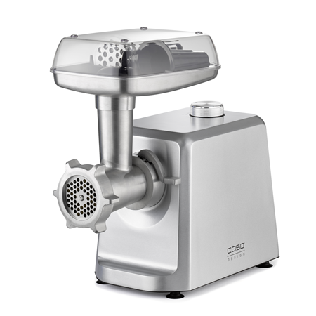 Caso | Meat Mincer | FW 2500 | Stainless Steel | 2500 W | Number of speeds 2 | Throughput (kg/min) 2.5 | 3 stainless steel cutti
