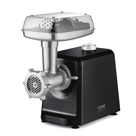 Caso | Meat Mincer | FW 2500 | Black | 2500 W | Number of speeds 2 | Throughput (kg/min) 2.5 | 3 stainless steel cutting plates