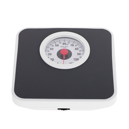 Adler | Mechanical Bathroom Scale | AD 8178 | Maximum weight (capacity) 120 kg | Accuracy 1000 g | Black