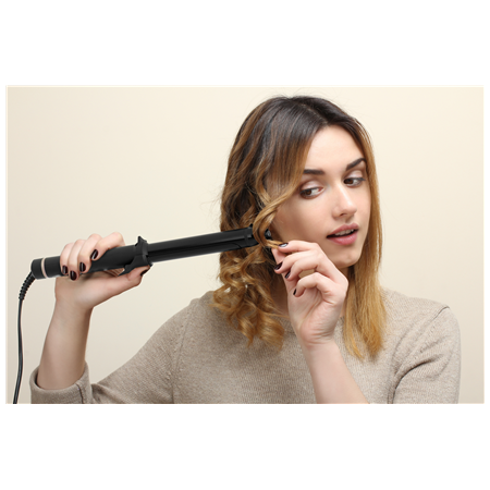 Adler | Curling Iron | AD 2115 | Barrel diameter 25 mm | Temperature (max) 200 °C | Black