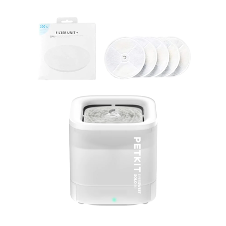 PETKIT | Smart Pet Drinking Fountain | Eversweet Solo | Capacity 1.8 L | Filtering | Material Plastic | White