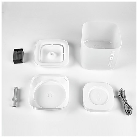 PETKIT | Smart Pet Drinking Fountain | Eversweet Solo | Capacity 1.8 L | Filtering | Material Plastic | White