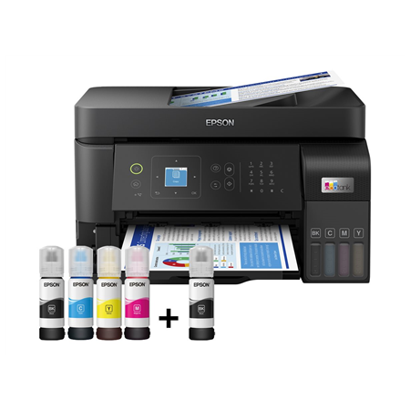 Epson Multifunctional printer | EcoTank L5590 | Inkjet | Colour | Inkjet Multifunctional Printer | A4 | Wi-Fi | Black