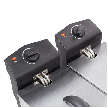 Tristar | Double Fryer | FR-6937 | Power 2 x 1800 W | Capacity 6 L