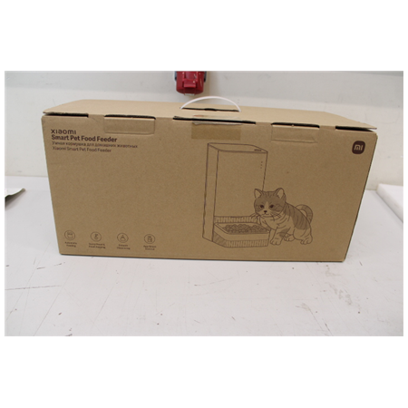 SALE OUT. Xiaomi | Smart Pet Food Feeder EU | Capacity 3.6 L | White | USED, SCRATCHED,NO MANUAL,NO POWER CORD