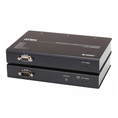 Aten CE920 USB DisplayPort HDBaseT2.0 KVM Extender, 4K@100m w/o Ethernet Port | Aten | KVM Extenders | CE920 USB DisplayPort HDB