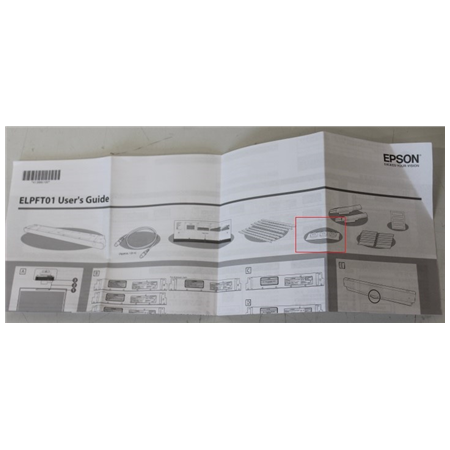 SALE OUT. Epson | Finger Touch Unit | ELPFT01 | MISSING PADS