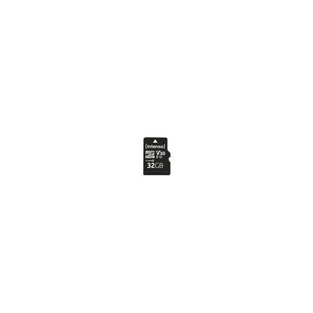 INTENSO 32GB Micro SDHC Atminties Kortelė su Adapteriu C10