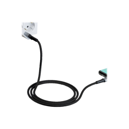 Goobay | USB-C to USB-A Textile Cable with Metal Plugs | 49296 | USB-C to USB-A