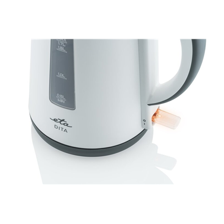 ETA | Kettle | ETA160390000 | Electric | 2200 W | 1.7 L | Plastic | 360° rotational base | White