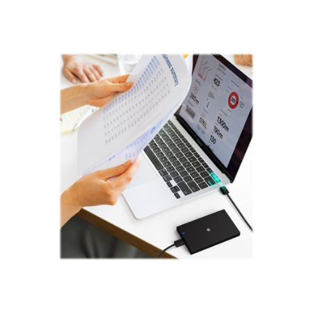 Raidsonic | ICY BOX | IB-200T-C3 Enclosure for 1x SSD/HHD with USB 3.2 Gen 1 Type-A/Type-C combi-cable | 1 x 2.5 "SATA I, II, II