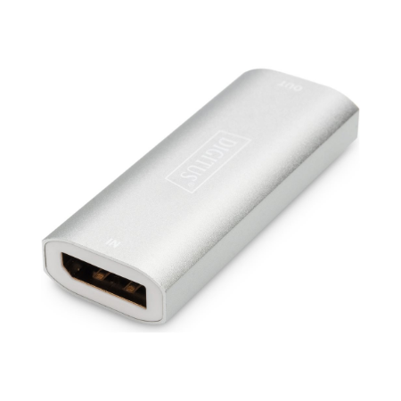 Digitus | 8K DP Repeater 30 m | DS-55524 | Silver