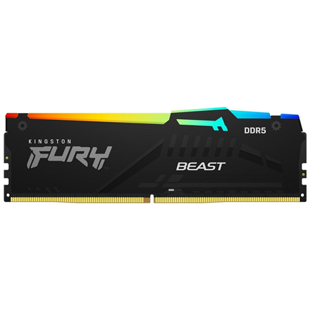 Kingston | FURY Beast RGB EXPO | 16 GB | DDR5 | 5600 MHz | PC/server | Registered No | ECC No
