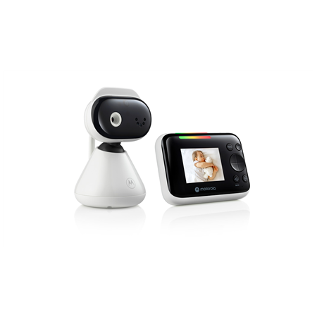 Motorola | Video Baby Monitor | PIP1200 2.8" | 2.8" diagonal color screen; 2.4GHz FHSS wireless technology for in-home viewing;