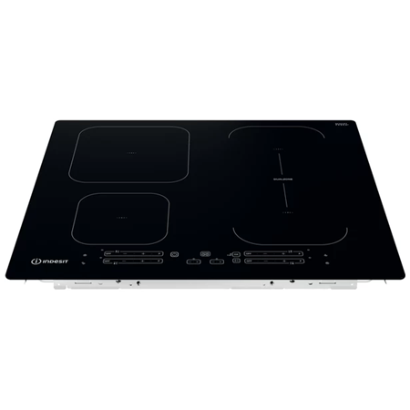 INDESIT | Hob | IB 65B60 NE | Induction | Number of burners/cooking zones 4 | Touch | Timer | Black