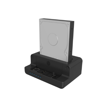Raidsonic | Icy Box | IB-2914MSCL-C31 Docking and cloning station for M.2 NVMe SSD & 2.5''/3.5'' SATA SSD/HDD
