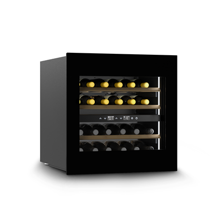 Caso | Wine Cooler | WineDeluxe WD 24 | Energy efficiency class F | Built-in | Bottles capacity 24 | Black