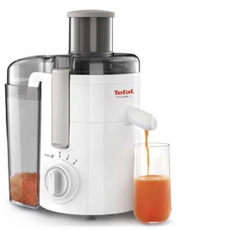 TEFAL | Fruitelia Plus Juicer | ZE370138 | White/Grey | 350 W | Number of speeds 2 + Pulse