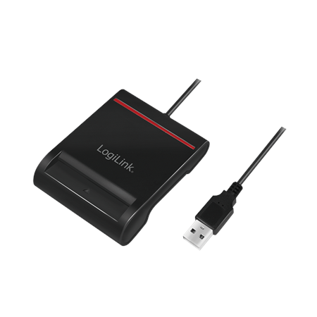 Logilink | USB 2.0 card reader, for smart ID | CR0047 | Card Reader