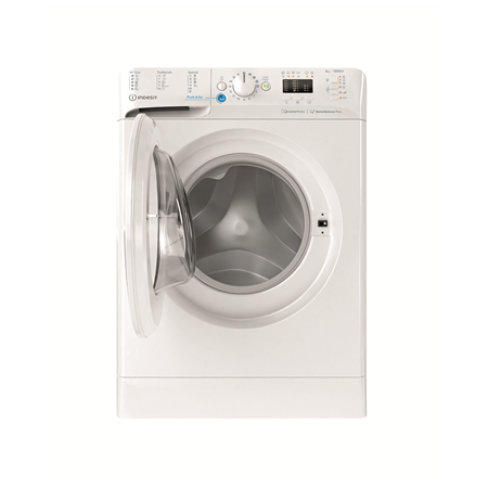 INDESIT | Washing machine | BWSA 61294 W EU N | Energy efficiency class C | Front loading | Washing capacity 6 kg | 1151 RPM | D