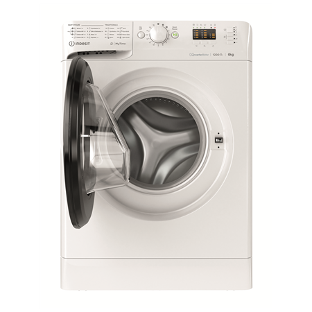 INDESIT | Washing machine | MTWSA 61294 WK EE | Energy efficiency class C | Front loading | Washing capacity 6 kg | 1151 RPM | D