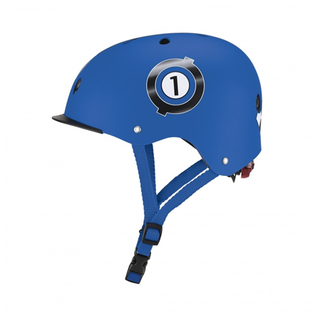 Globber | Dark blue | Helmet  Elite Lights Racing, XS/S (48-53 cm) | 507-300