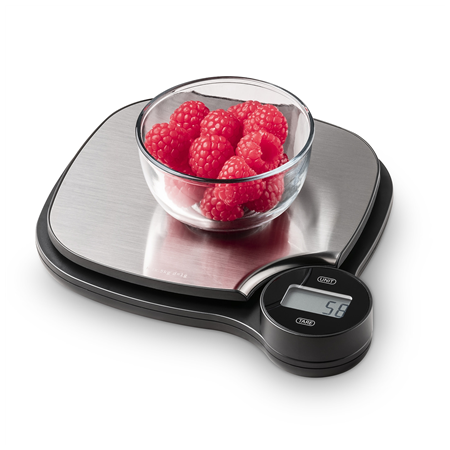 Caso | Kitchen EcoMaster Scales | Maximum weight (capacity) 5 kg | Graduation 1 g | Stainless Steel