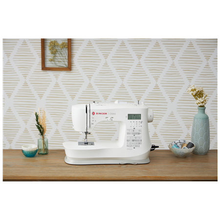 Singer | Sewing Machine | C5955 | Number of stitches 417 | Number of buttonholes 8 | White