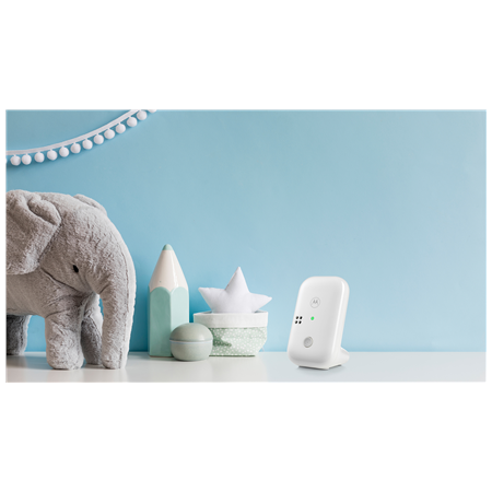 Motorola | Audio Baby Monitor | PIP10 | DECT Wireless Technology; High sensitivity microphone and crystal clear sound; Low Batte