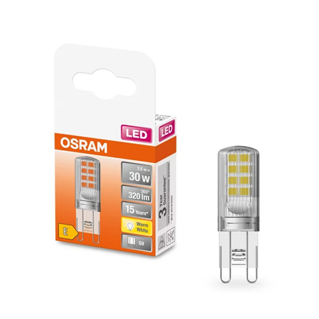 Parathom Clear capsule LED | G9 | 2.6 W | Warm White