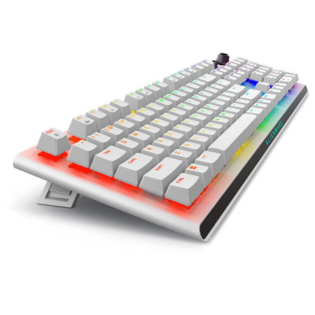 Dell | Alienware Tri-Mode AW920K | Wireless Gaming Keyboard | Wireless | RGB LED light | US | Bluetooth | Lunar Light | Numeric