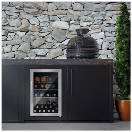 Caso | Barbecue Cooler | S-R | Energy efficiency class A | Built-in | Stainless Steel