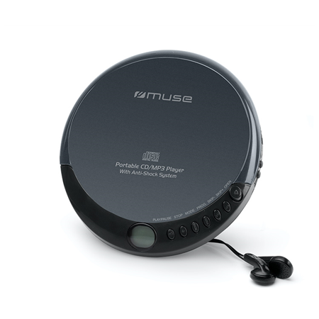 Muse | Portable CD/MP3 Player With Anti-shock | M-900 DM