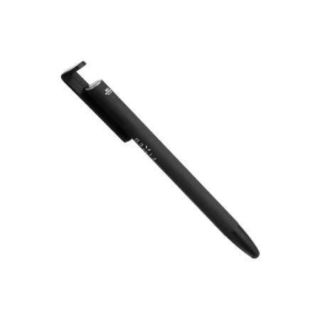 Fixed | Pen With Stylus and Stand | 3 in 1 | Pencil | Stylus for capacitive displays; Stand for phones and tablets | Black