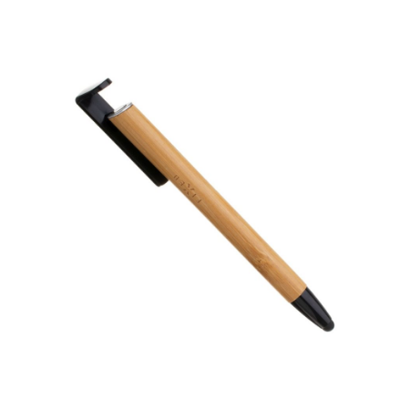 Fixed | Pen With Stylus and Stand | 3 in 1 | Pencil | Stylus for capacitive displays; Stand for phones and tablets | Bamboo