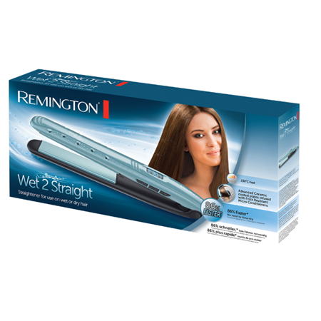 Remington Straightener | S7300 Wet2Straight | Ceramic heating system | Temperature (min) 140 °C | Temperature (max) 230 °C