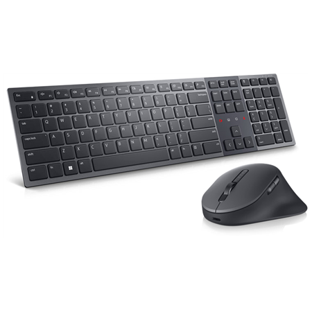Dell | Premier Collaboration Keyboard and Mouse | KM900 | Keyboard and Mouse Set | Wireless | LT | Graphite | USB-A | Wireless c
